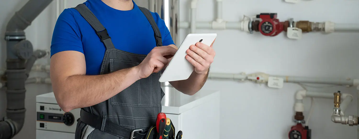 Hausmeisterservice Neustadt bei Coburg - technisches Objektmanagement - Überprüfung Heizung